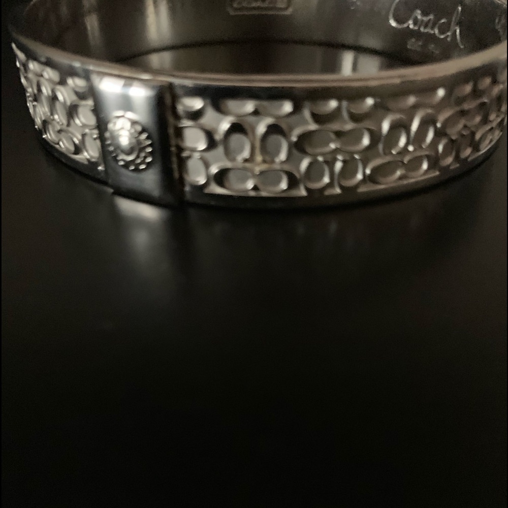 Authentic Coach Silver Bangle - Picture 8 of 8